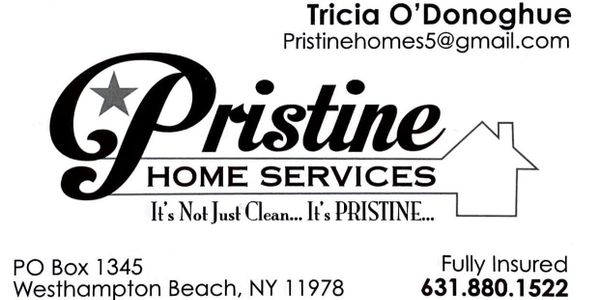 Pristine Home Services was founded by Tricia O'Donoghue in 2015 and has been servicing clients on th