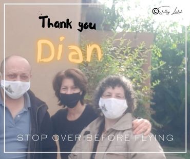 stayed at Diane's place before leaving Israel - we have tons of fun - thank you Diane
https://www.ai