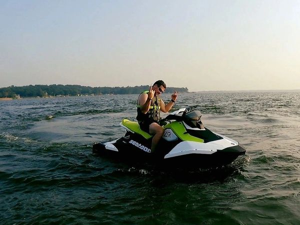 Enjoying the Jet Ski Fun!