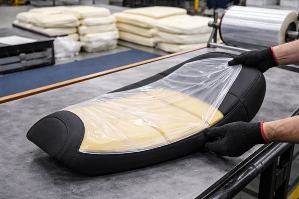 LDPE Film cut in desired shape to be used inside automotive seats