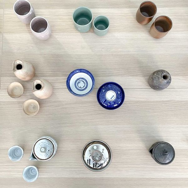 collezione di ceramiche di Miyajima store