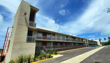 Industrial Warehouse Spaces for Rent in Saipan & Tinian - Exterior view of warehouse