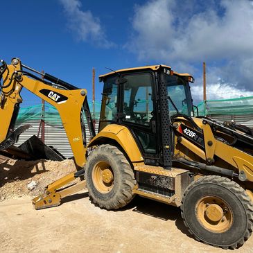 backhoe rental saipan