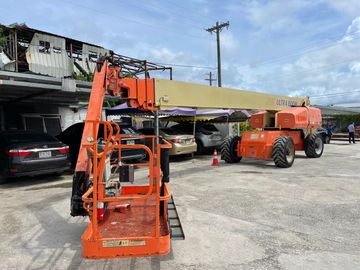 Telescopic Boom Lift for rent saipan and tinian