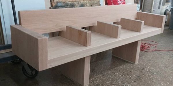 Red Oak Replica NYC Subway Bench