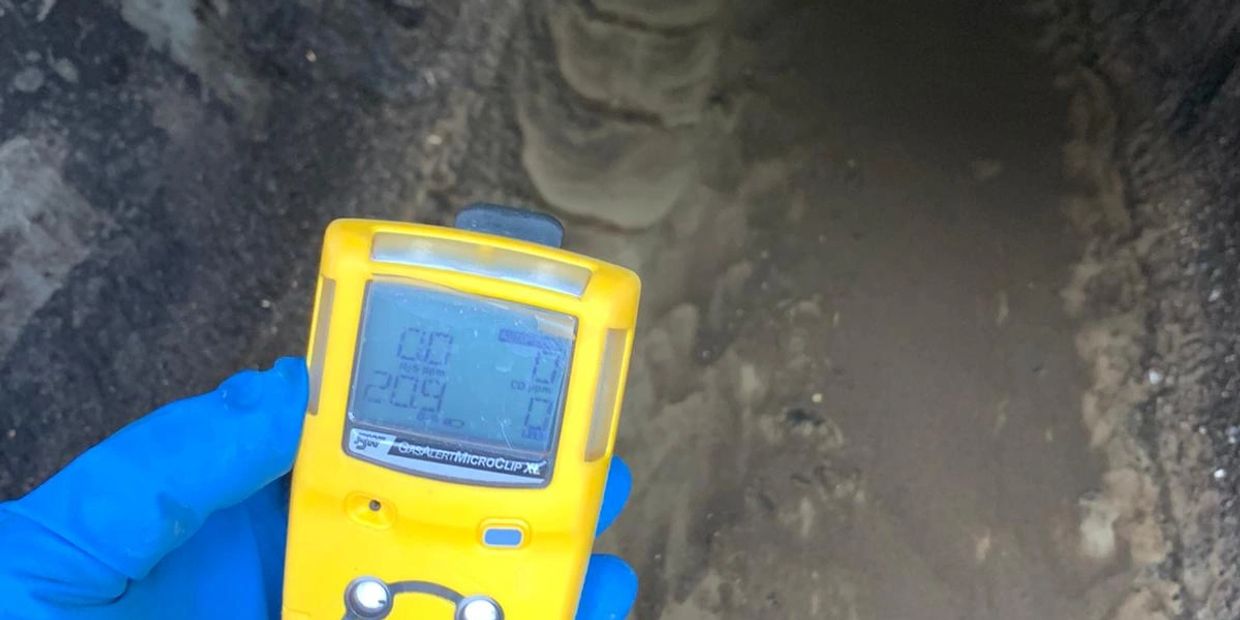 Non Destructive Testing machine during NDT survey