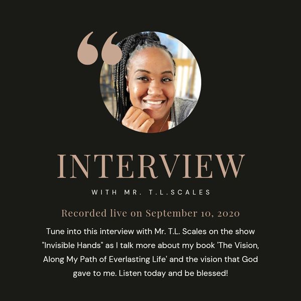 Interview promo with Mr. T.L. Scales about his book and vision.
