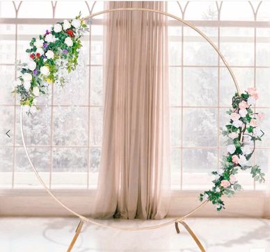 Gold medal circle arch rental.