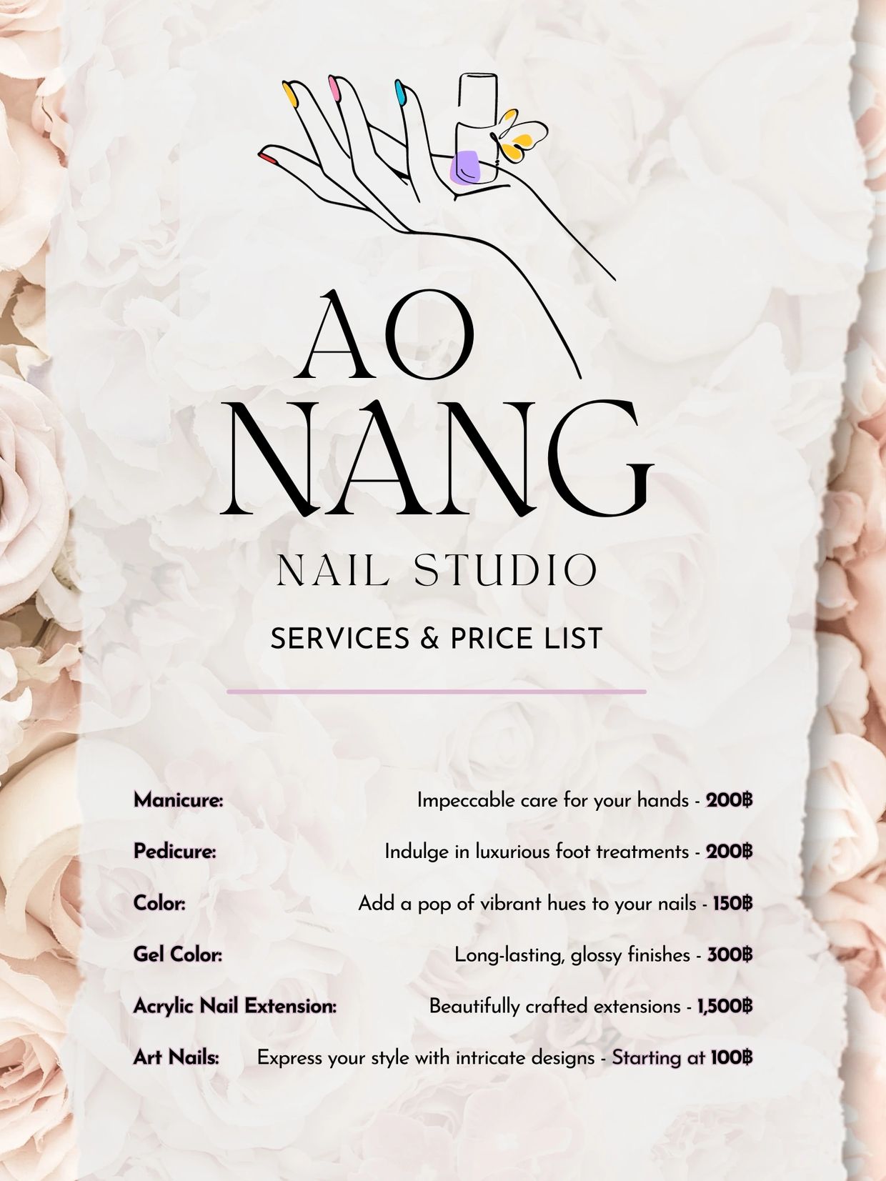 Budget-Friendly Menu: Affordable Nail Services at Ao Nang Nails