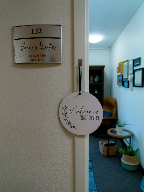 Jennesa Yanez, therapist and founder of Running Waters Counseling, providing compassionate support f