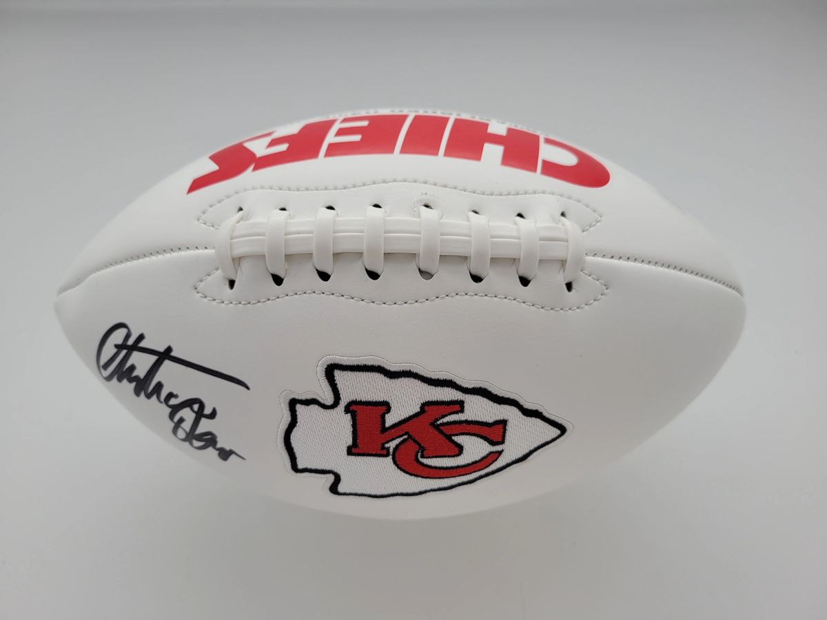 CHRISTIAN OKOYE AUTOGRAPHED KANSAS CITY CHIEFS W