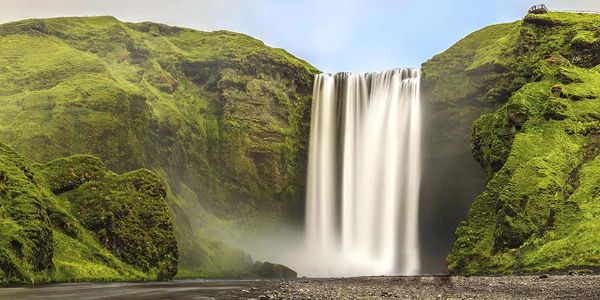 Skógafoss waterfall in Iceland