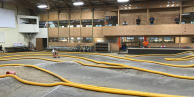 The Coliseum in Granger, IN - all season, all weather RC venue for car, truck and air racing