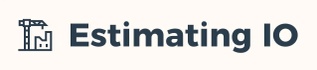 Estimating IO