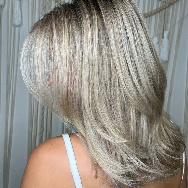Icy Blonde Hair