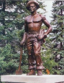 CCC Worker Statue, 1995
