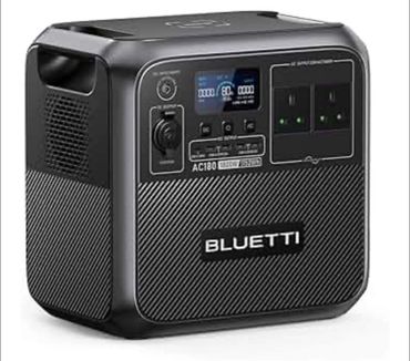 BLUETTI AC180
Description: BLUETTI AC180 Portable Power — Off-Grid Power for TV, Xbox