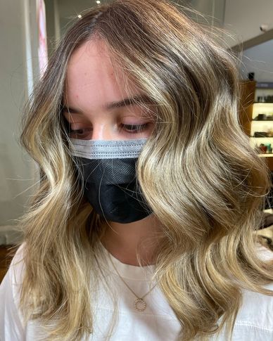 Brown to Blonde Hair