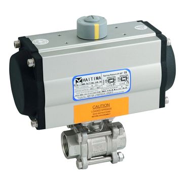 Actuated Valves from AK Valves Ltd, ball, butterfly gate with pneumatic or electric actuators