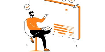 A serene landscape featuring rolling hills, a clear blue sky, and a vibrant sunset casting warm colors.