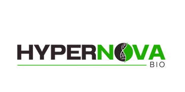 Logo of Hypernova with a DNA strand in the letter O.