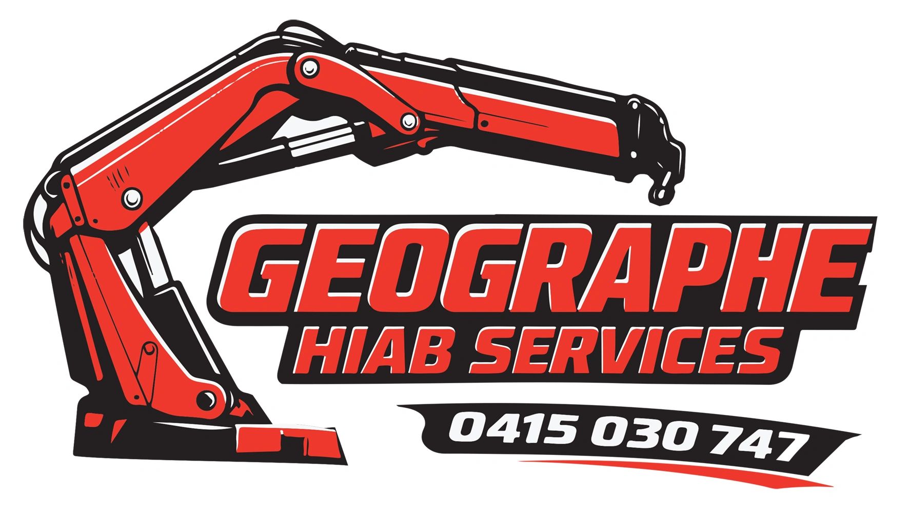 Hiab Sign Hiab Lifting Crane Servicing Busselton and South West regions