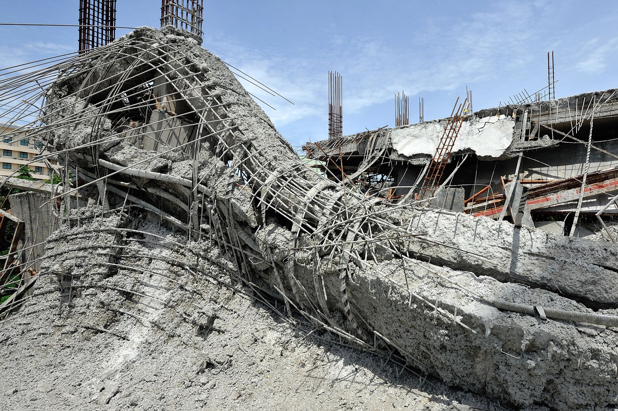 Massive Concrete Formwork Failure