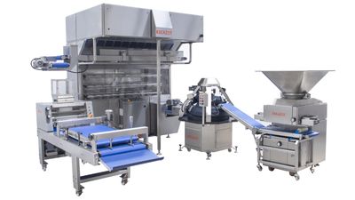 Industrial Bakery Equipment, bakery technologies, dough moulder, made turkey, bread machine