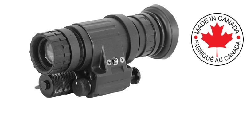 Military grade image intensifying Gen3 monocular.