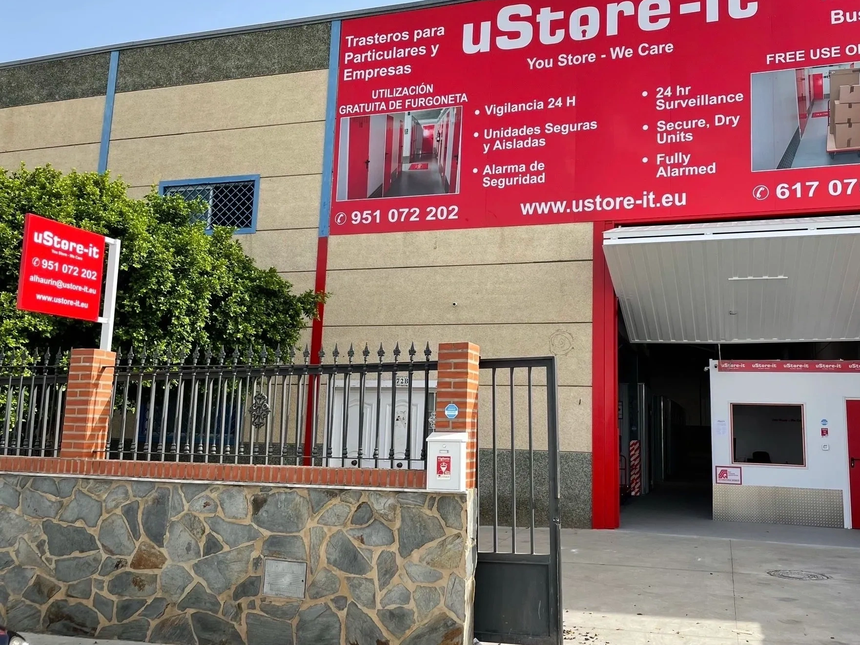 uStore-it self storage franchise business in Spain