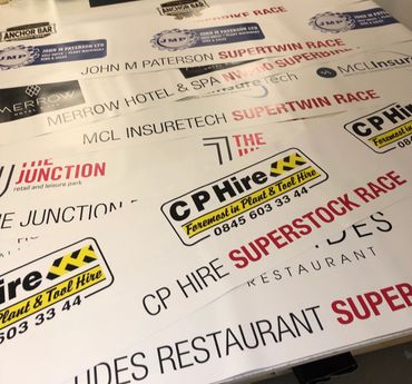 Event banners, signage 