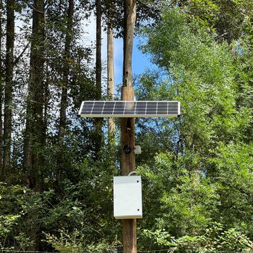 Off grid solar 4g camera 