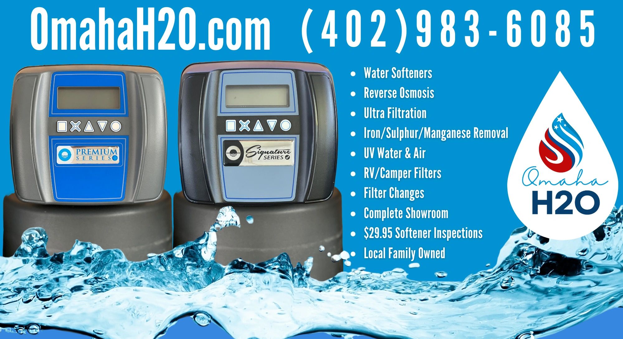 Omaha H2O Water Softeners