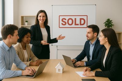 group of new agents in a classroom setting.