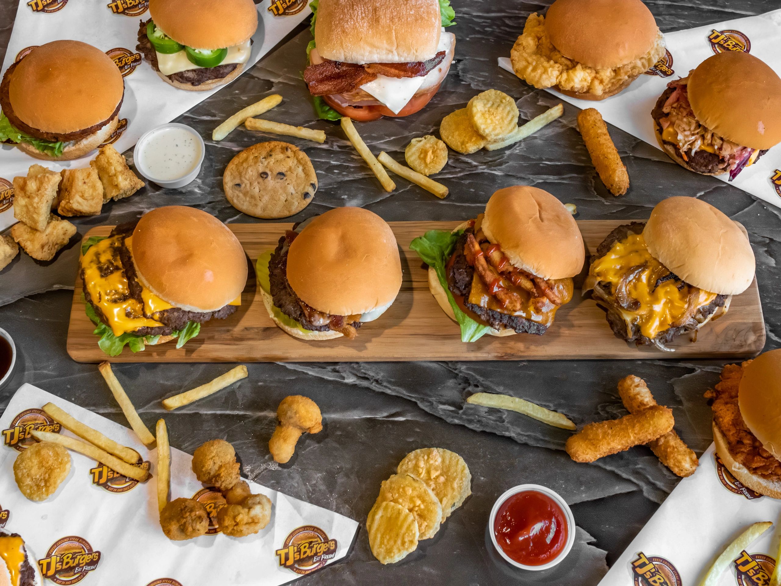 Tj's Burgers in Jonesboro Tj's Burgers