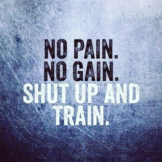 No Pain No Gain