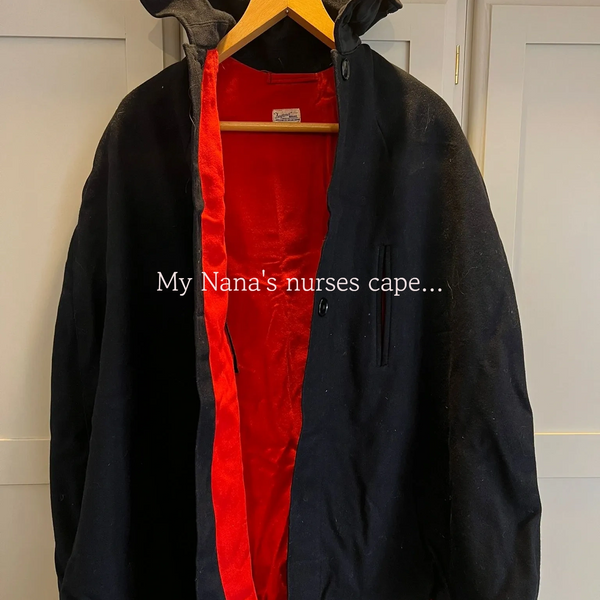 My grandmother's nurese's cape