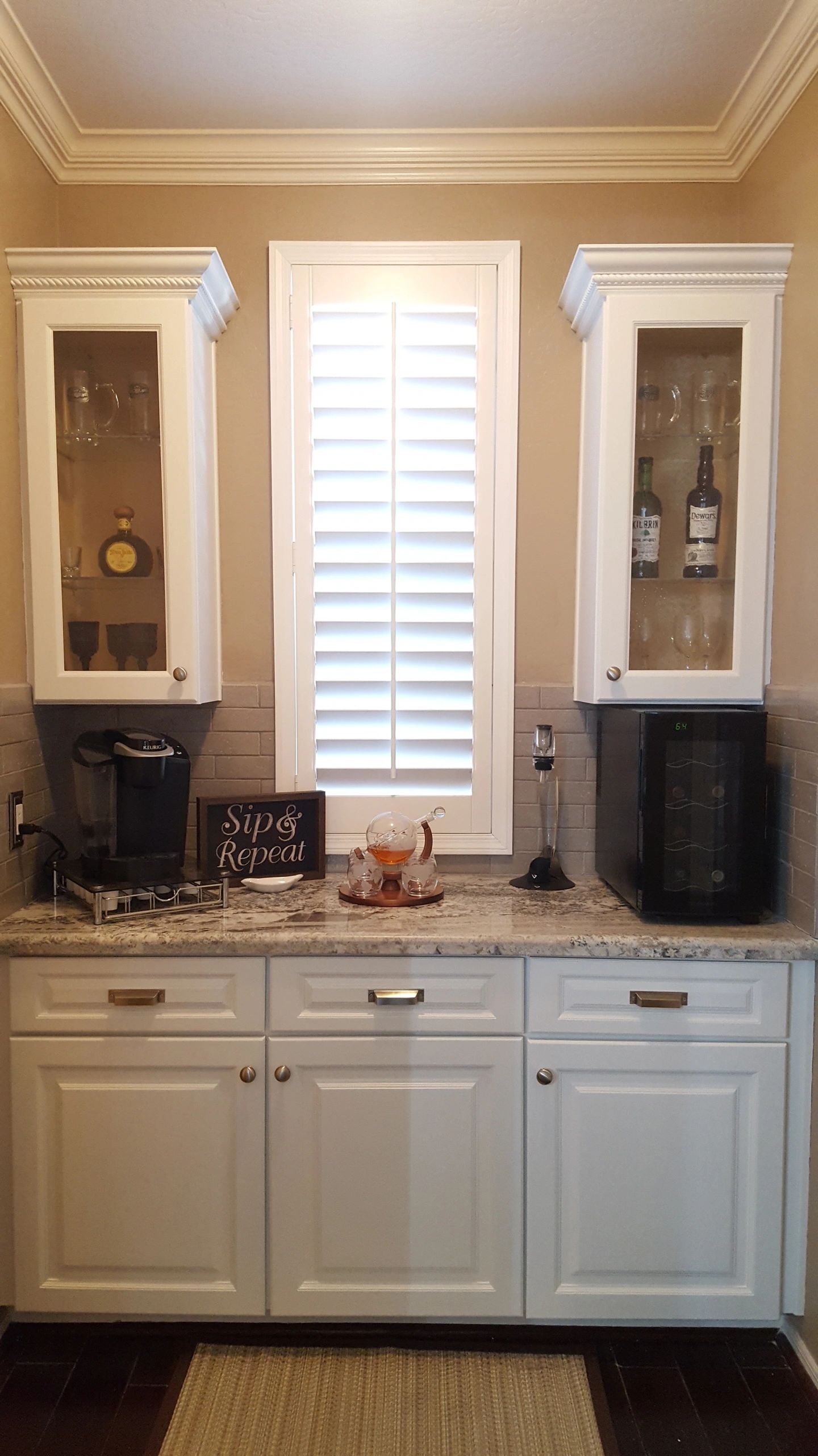 Snowbound On The Surrounding Cabinets And Let It Rain On Island
