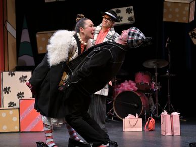 The Gift of Nothing 
Charisse Loriaux (Millie), Matthias Bossi (Frank), and Joseph O' Malley (Ozzie)