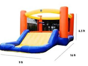 JumpOrange Dark Night Commercial Grade Inflatable Water Slide with