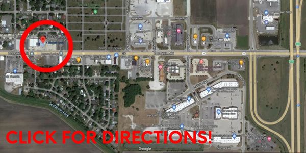 Map of US-36 in Tuscola IL