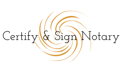 Certify and Sign Notary