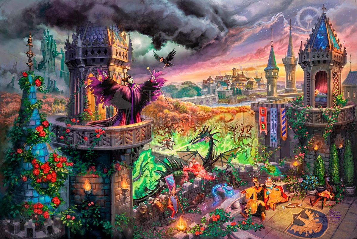 How Much Is A Thomas Kinkade Disney Painting Worth