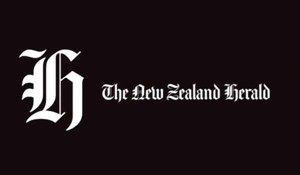 Logo of The New Zealand Herald newspaper.