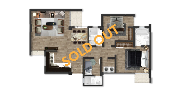 apartment floor plan