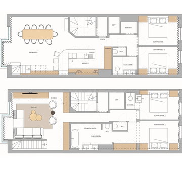 plattegrond tekening