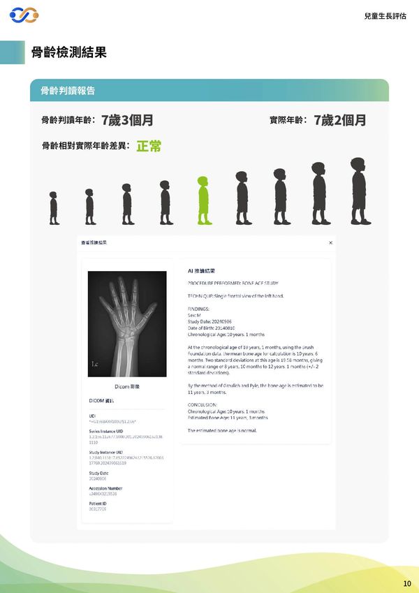 兒童生長評估系統