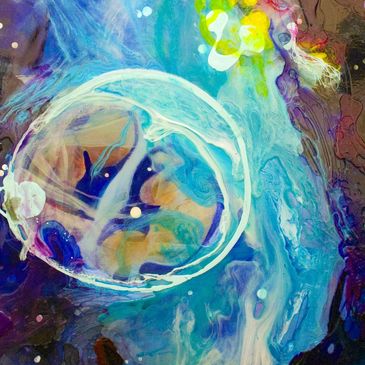 Baby Nebula, inspired by Bubble Nebula taken by Astrophotographer, Oleg Bouevitch.