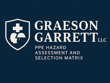 Logo for Graeson Garrett LLC specializing in PPE hazard assessment and selection.