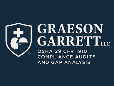 Logo for Graeson Garrett LLC specializing in OSHA compliance audits and gap analysis.